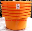 Multi-purpose tub, 20 L, orange, brining tub, marinating tub, curing, (approx. Ø 42 x 20 cm) from Gies (3120)